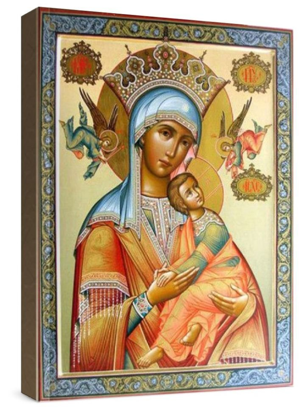 Страстная икона БМ (рукописная икона)