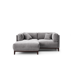 2-х местный нераскладной диван с кушеткой Case 909/904