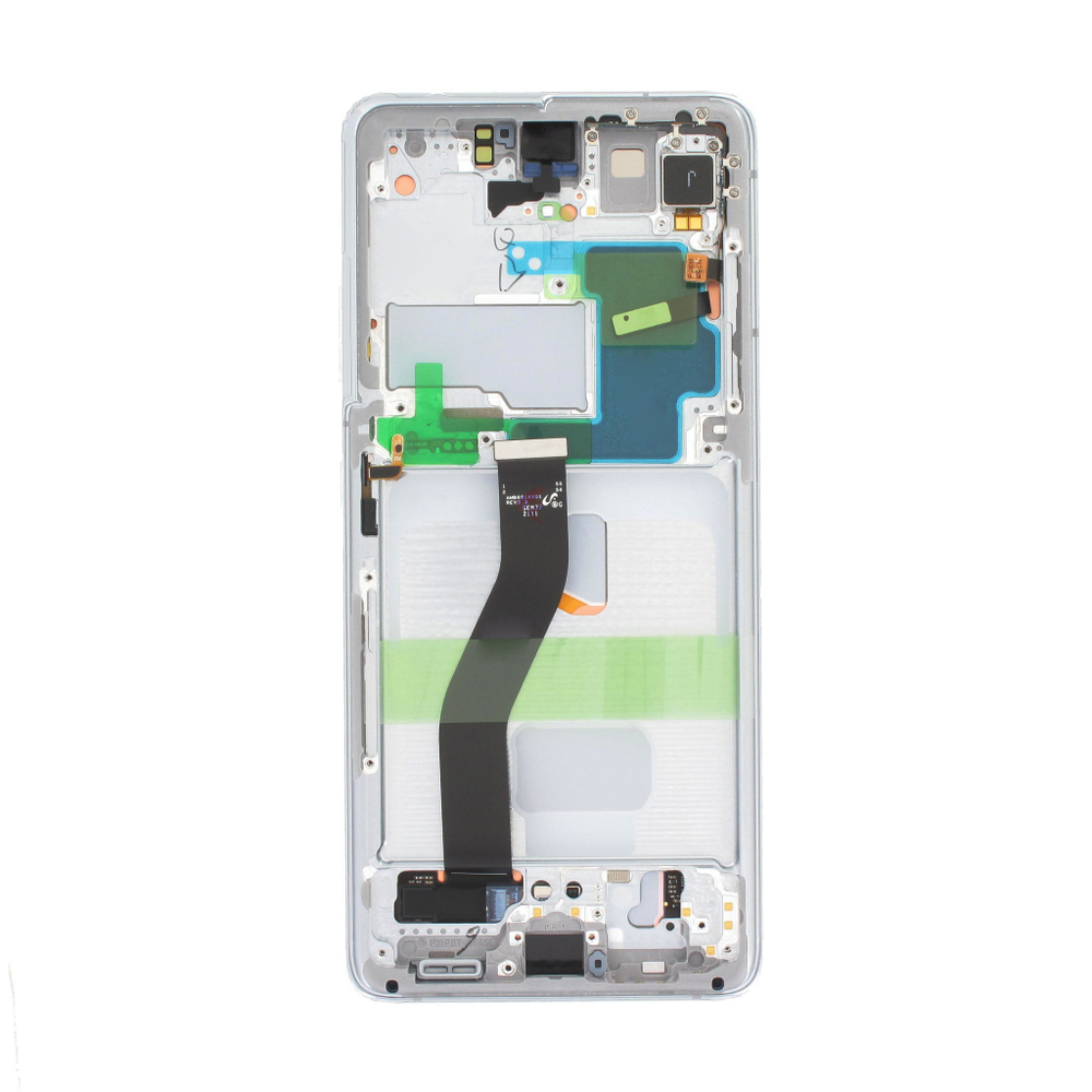Samsung Galaxy S21 Ultra 5G (SM-G998B) / (Дисплейный модуль с тачскрином) (в рамке) (ORIG-SP)
