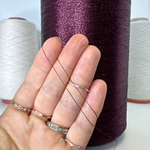 SOFT - SINFLEX; 100% люрекс; 4400м/100гр; col.871, цвет: винный блеск