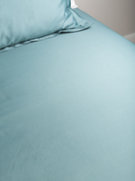 Простынь 240 бирюзовая сатин