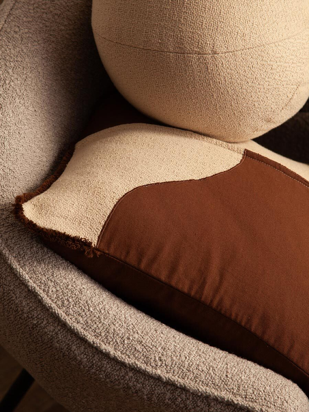 Чехол на подушку dune fracture из коллекции essential, 45х45 см