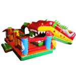 Коммерческий надувной батут "Ящер"