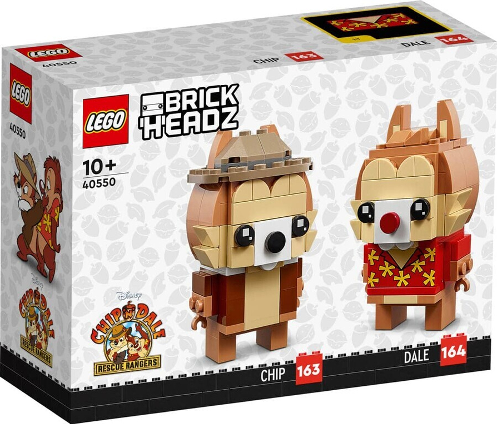 Конструктор LEGO BrickHeadz 40550 Чип и Дейл
