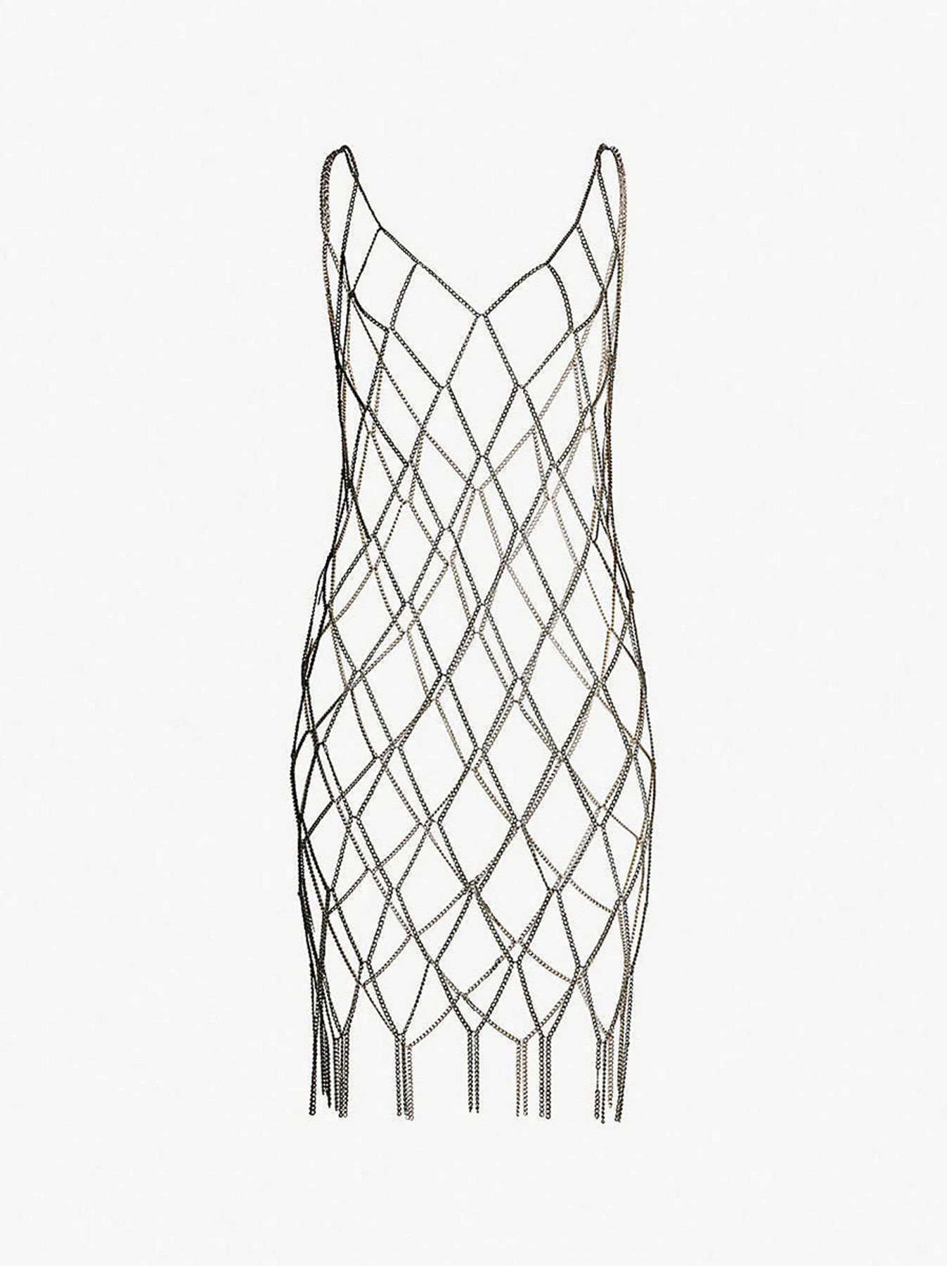 ПЛАТЬЕ КОМБИНАЦИЯ "FISHNET"