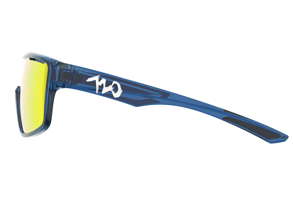 Спортивные очки 720armour Alpha / Translucent Midnight Blue / HC Red Orange Lens