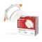 Светильник встраиваемый GX53R-SOFT FL-WH под GX53 матовый плафон, 110х58мм белый IN HOME