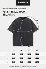 Футболка SHMOT "THE SHINING" GARMENT DYE Серый