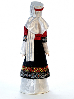 Кукла фарфоровая коллекционная Киргизка