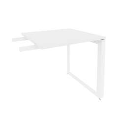 Onix Direct Брифинг-приставка на О-образном м/к O.MO-BR-7 Белый Бриллиант/Металл Белый 780*720*750