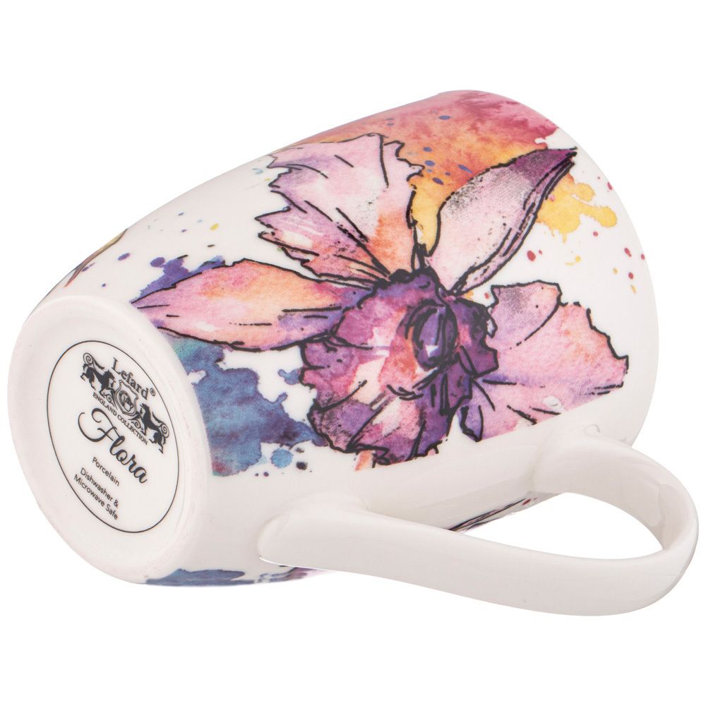 КРУЖКА "ОРХИДЕЯ" 360 МЛ (КОР=36 ШТ) 12*8,6*10,8СМ