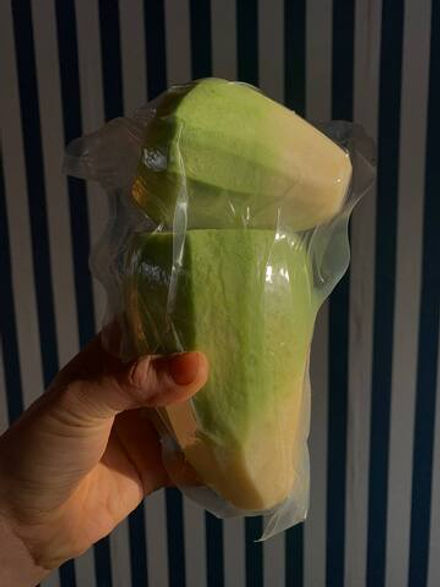 Редька зеленая чищеная