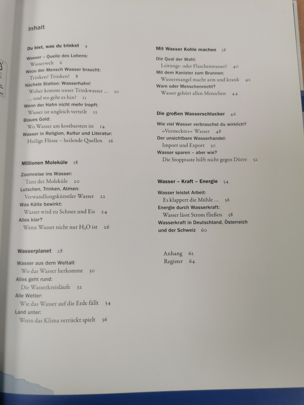 Lesen - Staunen - Wissen. Wasser