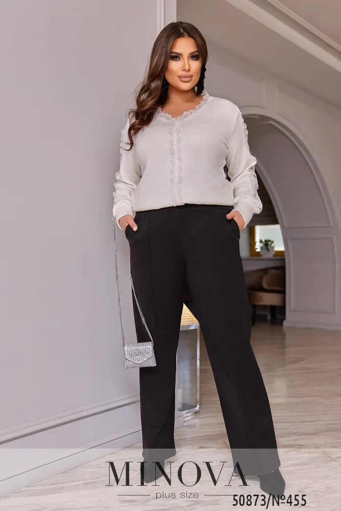 Брюки 455-черный Minova