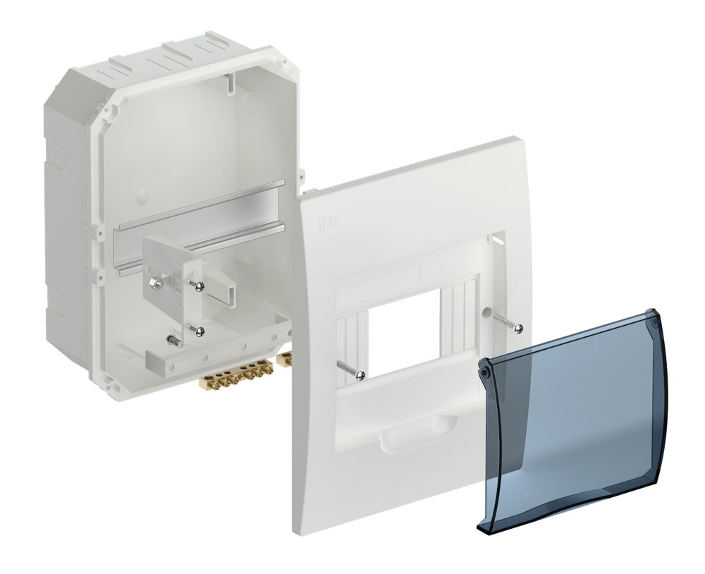 KREPTA 3 Корпус пластиковый ЩРВ-П-6 IP41 белый IEK