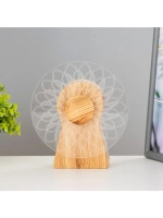 Светильник сенсорный «Узор» LED крутится 6 Вт USB 15×4×16 см