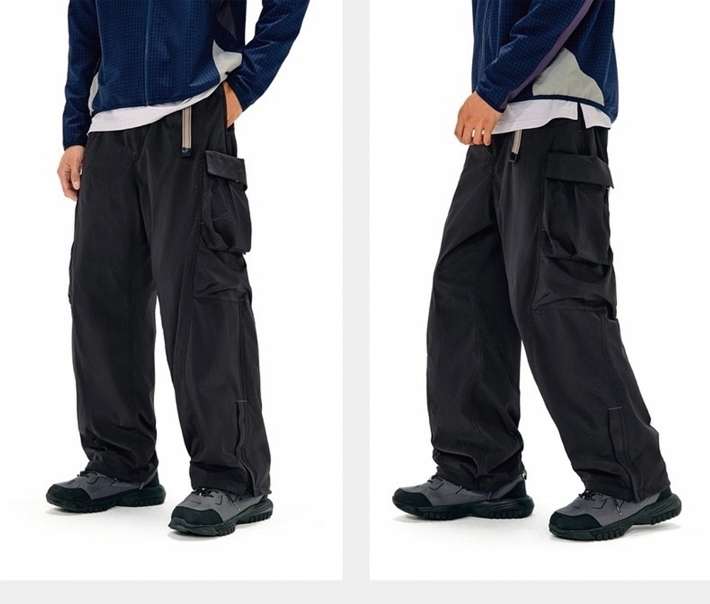 Брюки Nothomme Multi-Pocket Work Pants black