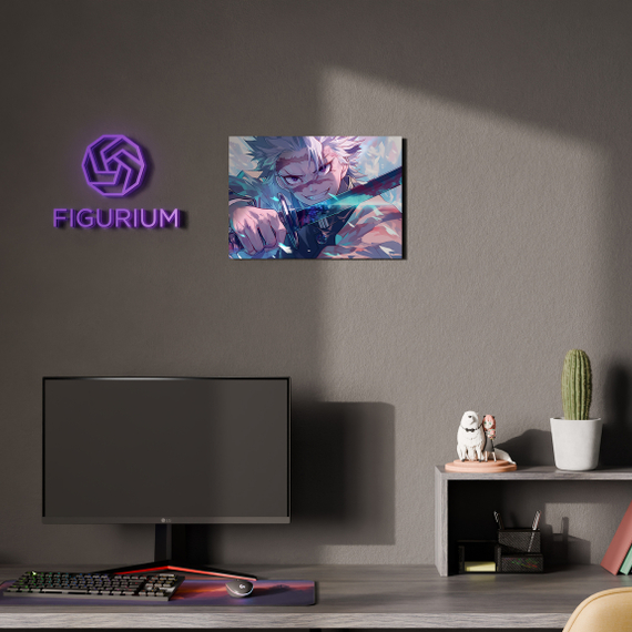 Постер Sanemi Furious - Demon Slayer
