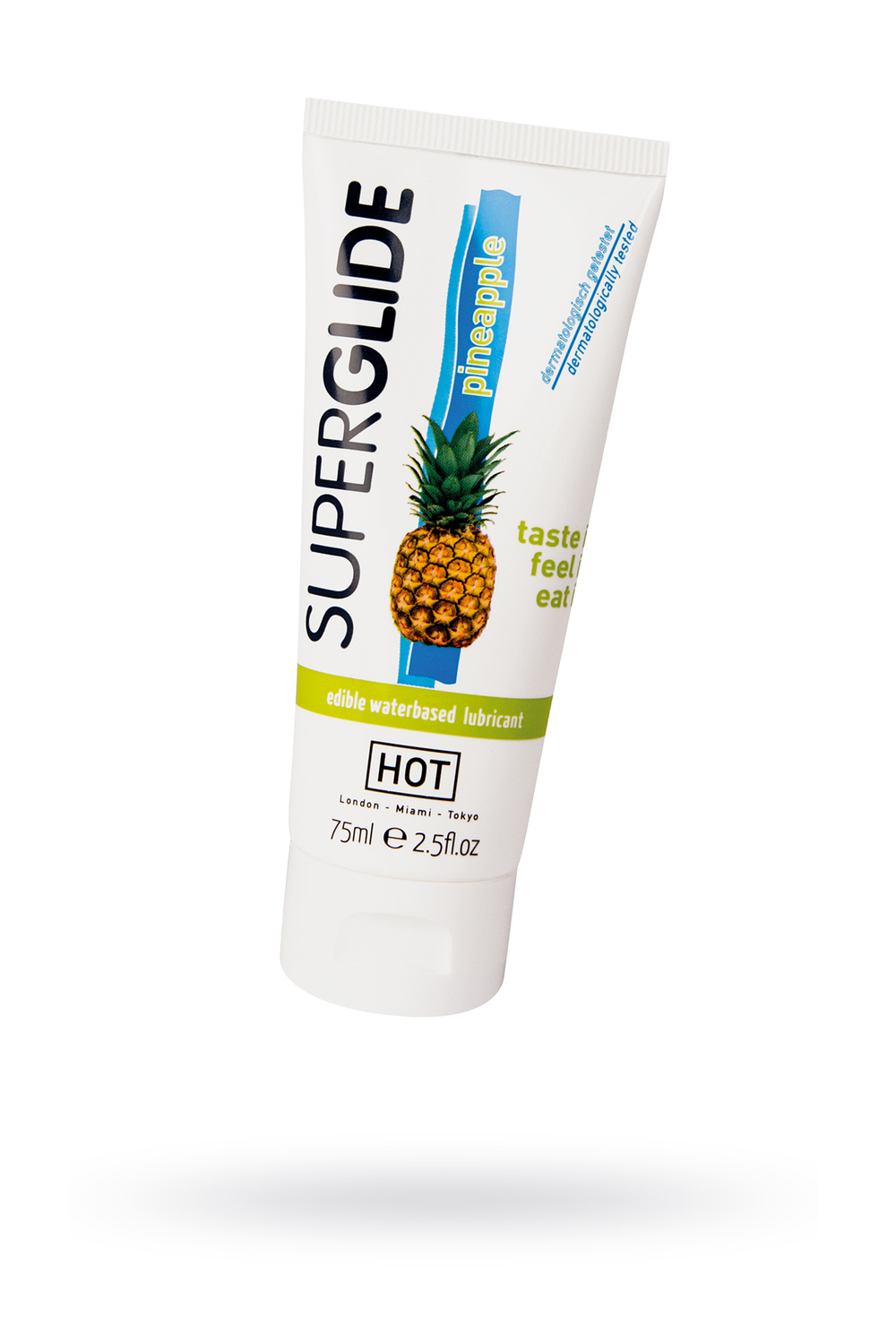 Смазка съедобная на водной основе Superglide со вкусом ананаса 75мл 44117