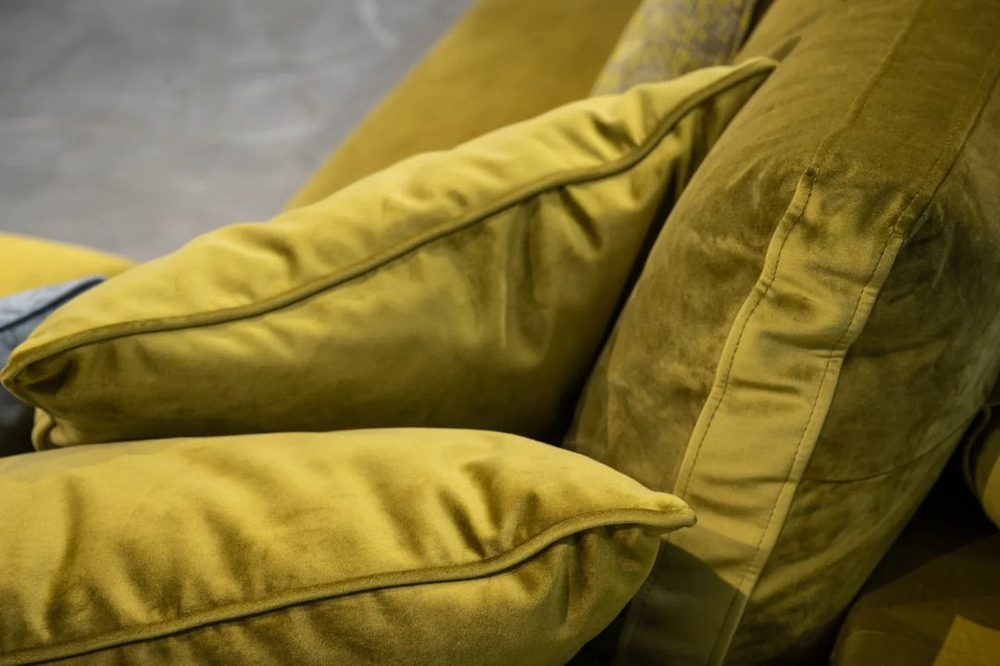 Велюр Manhattan (Манхэттен) 14 золотистая оливка