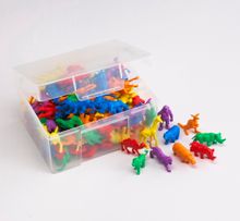 Материал счетный фигурки &quot;Дикие животные&quot; (120 шт.,10 видов, 6 цветов)