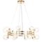 Подвесная люстра Crystal Lux Luxury SP16 Gold