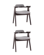 Комплект стульев (2шт) Stool Group OLAV MH32015 SL-30 DARK GREY KOROB2