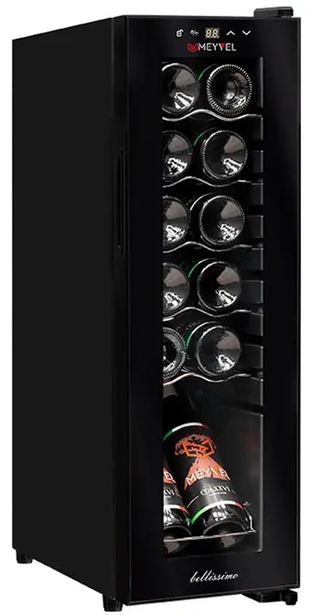 Винный шкаф монотемпературный Meyvel MV12-CBD1