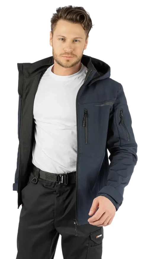 Куртка софтшелл Brodeks KS207, синий (L)