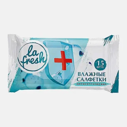 Влажные салфетки La Fresh Антисептические 15шт