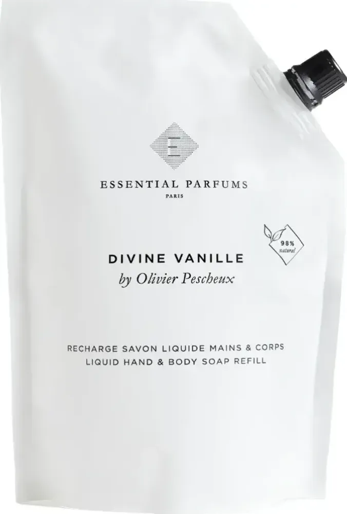 Essential Parfums DIVINE VANILLE by Olivier Pescheux Liquid Soap Refill 500 ml