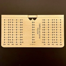 Мебельный шаблон для разметки ручек РШ-224