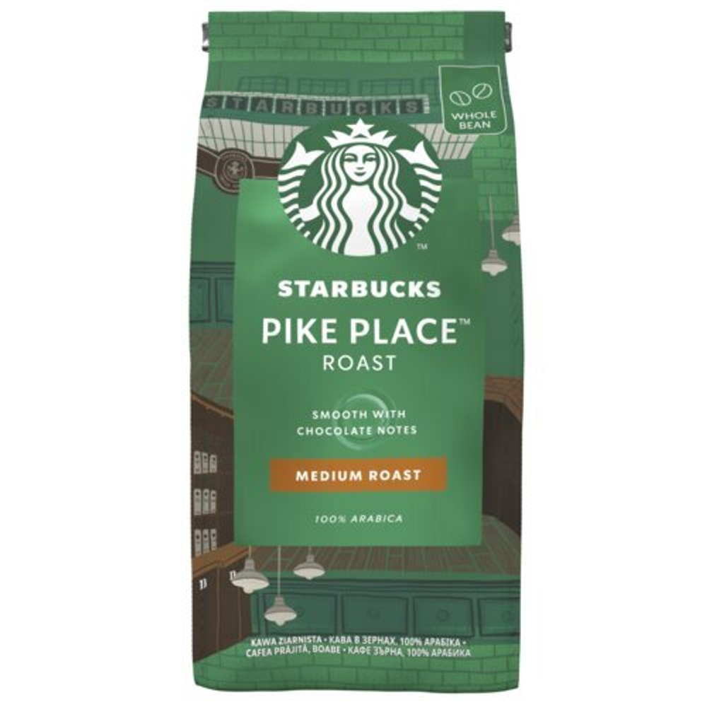 Молотый кофе STARBUCKS Pike Place Arabica 200 г