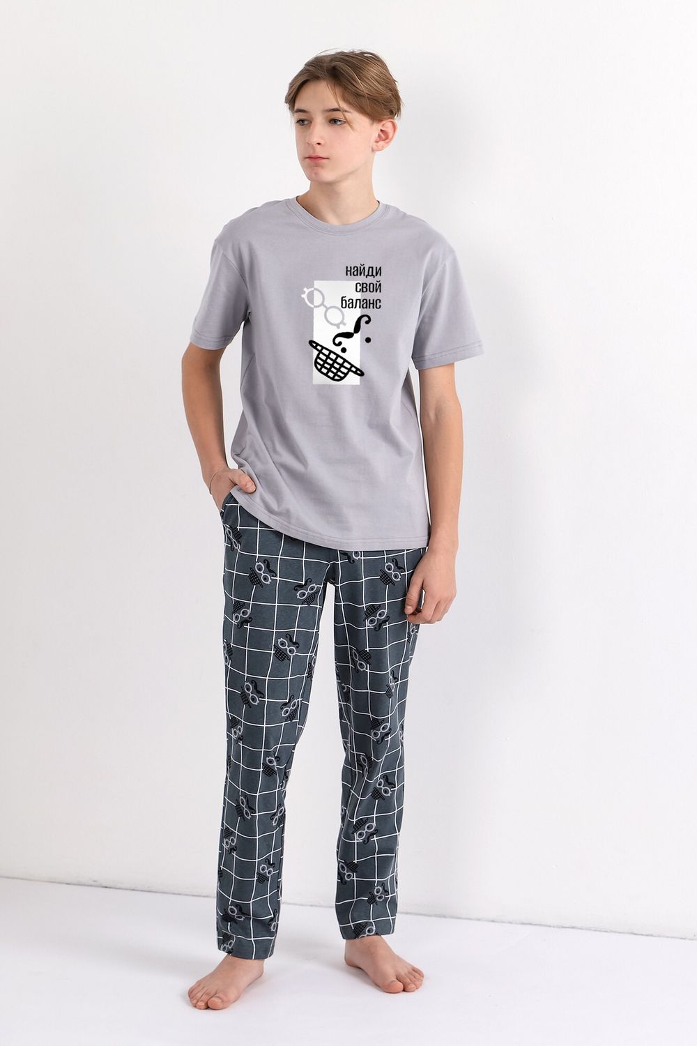 Костюм для мальчика Чарли-1 Виотекс СВЕТЛО-СЕРЫЙ