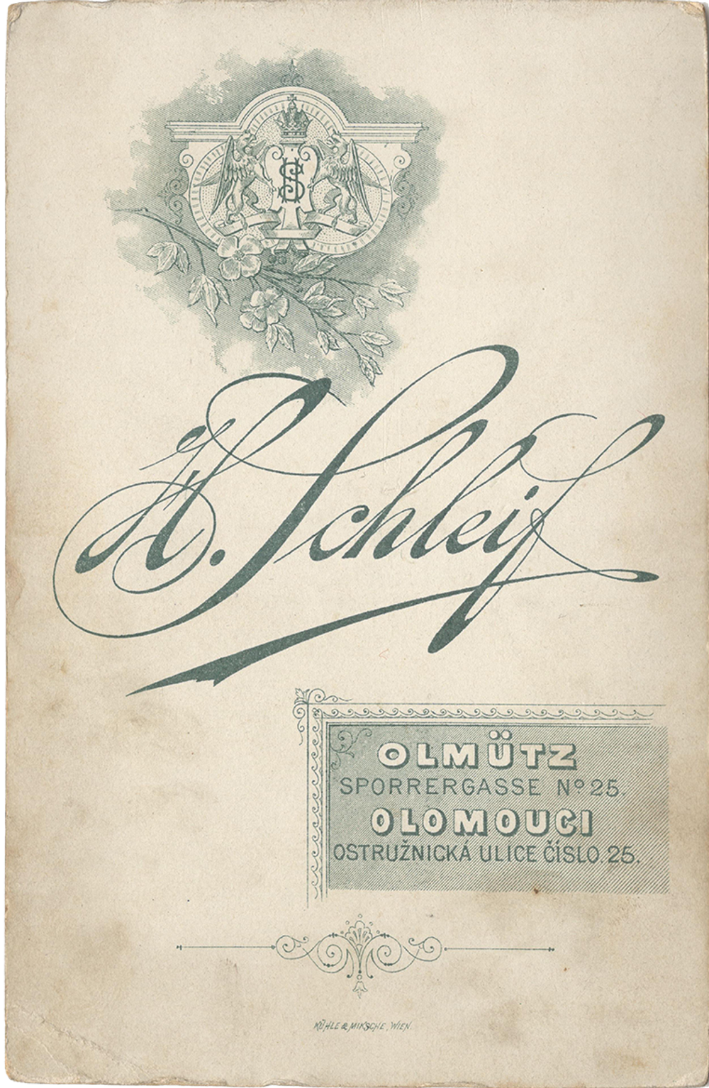 Серия студийных фотопортретов. Австро-Венгерская Империя. Конец XIX – начало XX века.