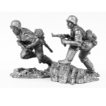 Оловянный солдатик Пехотинец Германия, 1944 г.