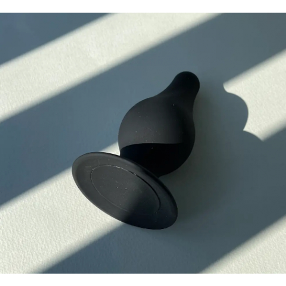 Анальный плаг SILEXD MODEL 2 черный L (10,2х4,5 см)