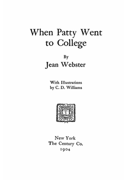 When Patty went to college | Jean Webster