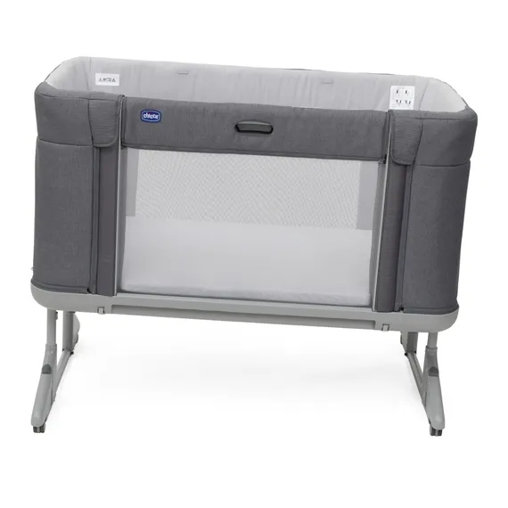 Детская кроватка Chicco Next2Me Forever Moon Grey