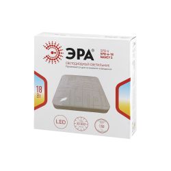 Светильник потолочный светодиодный ЭРА Классик без ДУ SPB-6-18 Nancy S 18Вт 4000K квадратный
