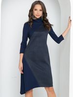 Платье Стильное из замши (синий, нью) Diolche (Акция)