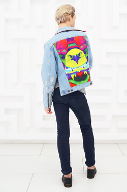LIGVIANNI Джинсовая куртка Denim Jacket Eagle