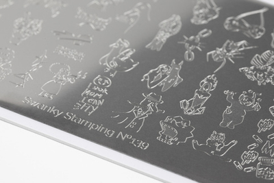 Swanky Stamping Пластина для стемпинга 139
