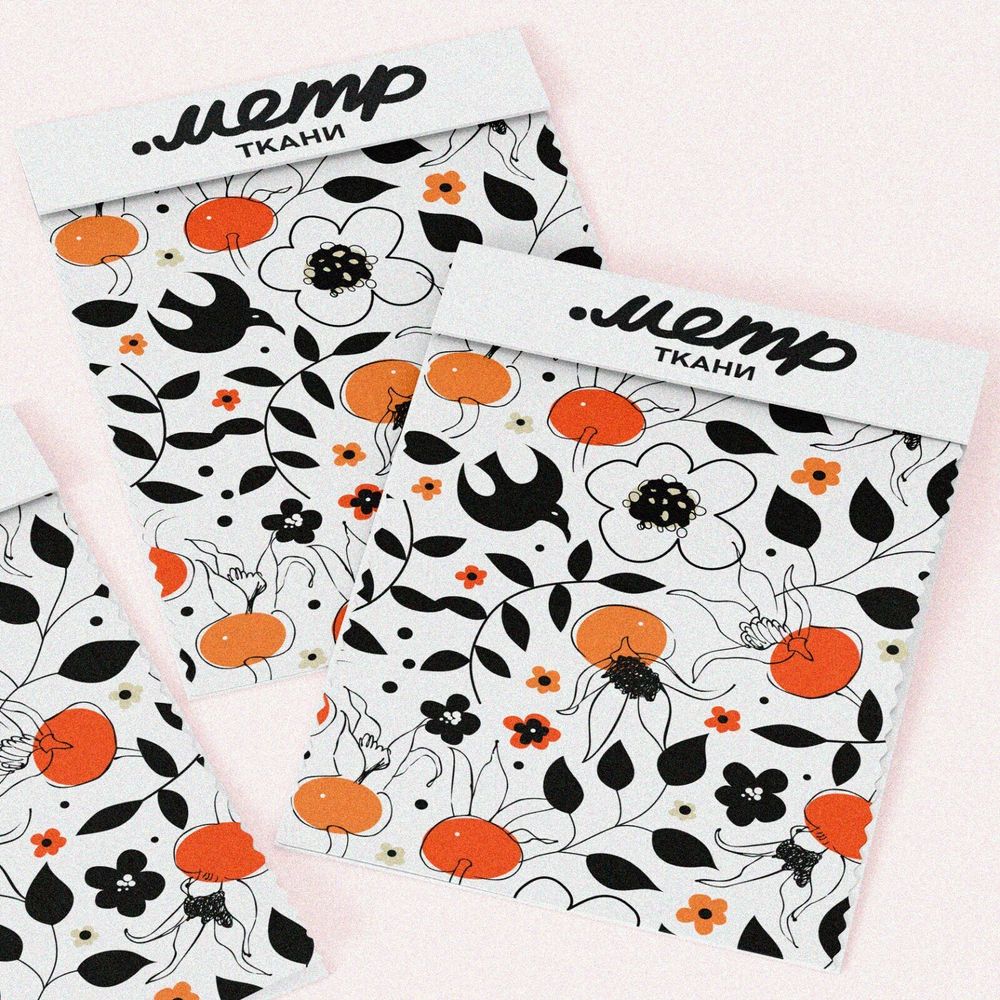 Ткань лен весенний сочный букет цветов