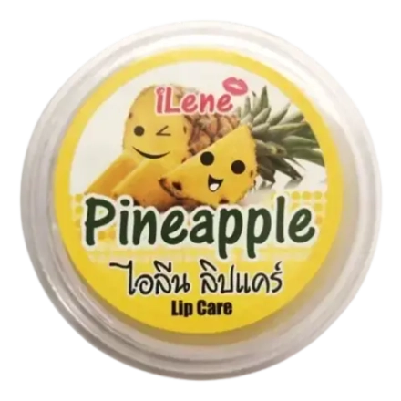 Увлажняющий бальзам для губ Ананас 5г (ILENE LIP CARE Pineapple), ТМ ILENE
