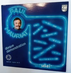 Винтажная виниловая пластинка Поль Мориа Le Grand Orchestre De Paul Mauriat Hi-Fi Special Stereo Demonstration (France 1977)