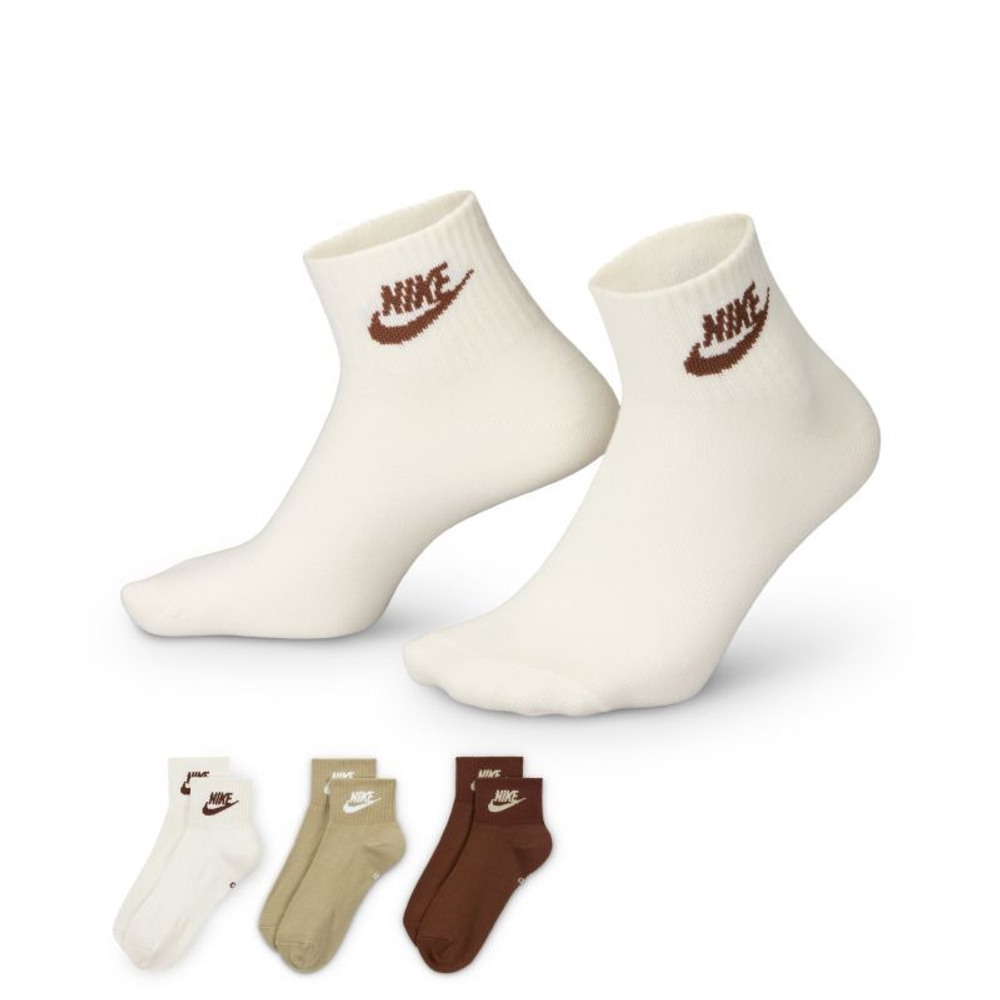 Теннисные носки Nike Everyday Essential Ankle 3P - multicolor