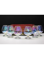 Бокалы для коньяка 6 шт 395 мл " Радужная коллекция"