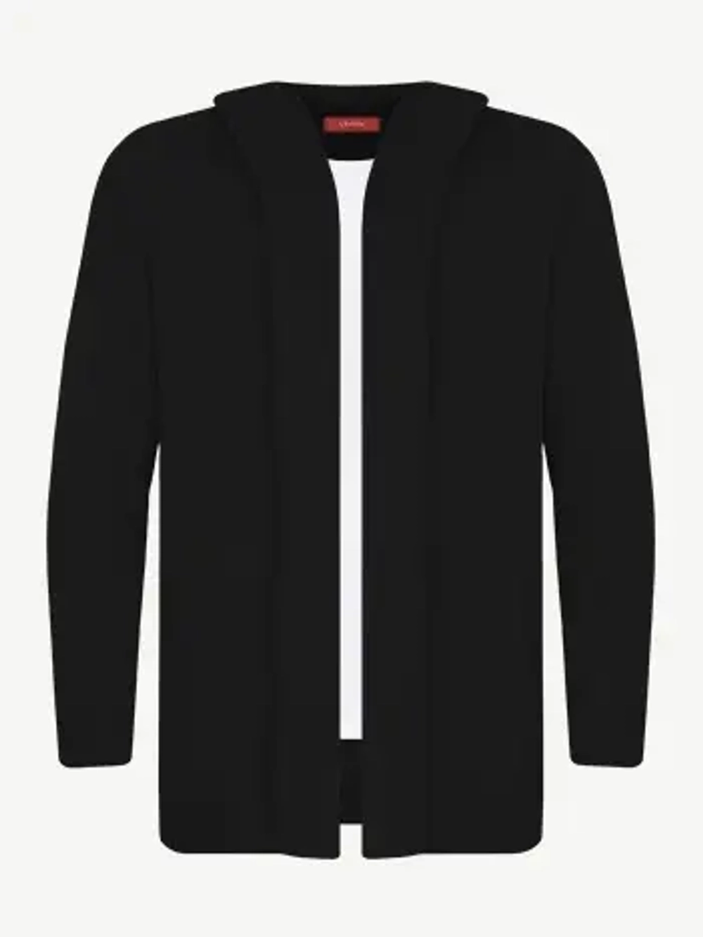 Кардиган с капюшоном из хлопка