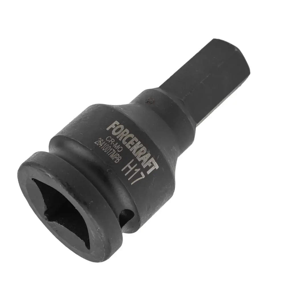 Головка-бита ударная 6-гранная 17мм,3/4'' FORCEKRAFT FK-26410017MPB